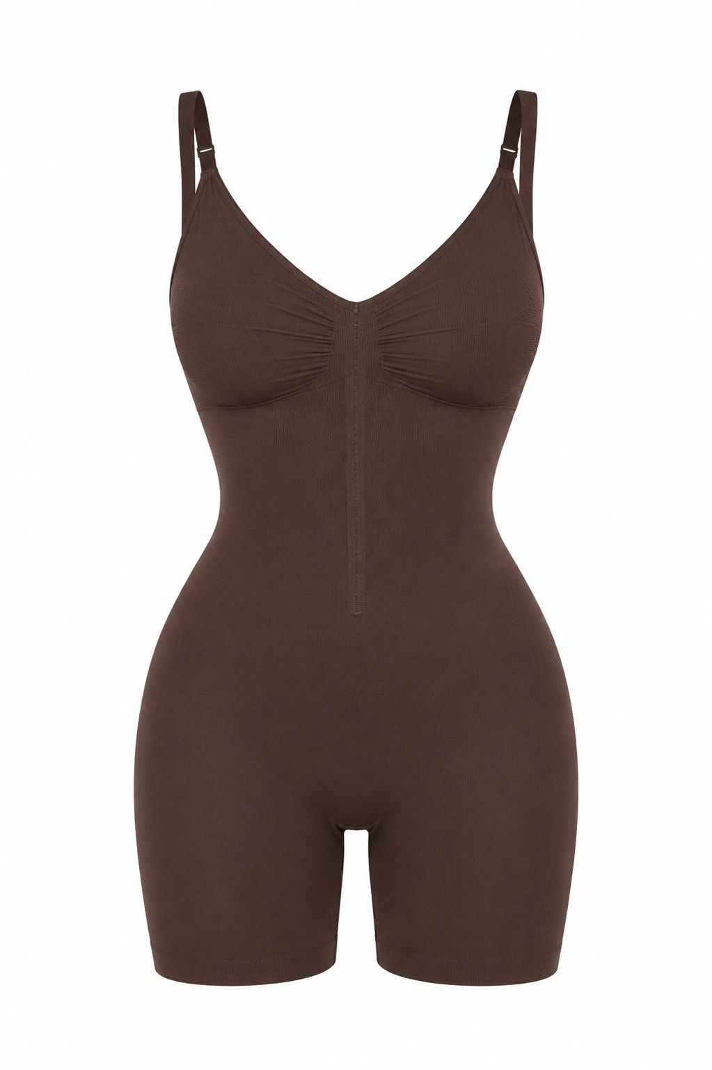 Zip Mid Thigh Bodysuit
