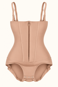 Sculpt Hourglass Compression Bodysuit nude front